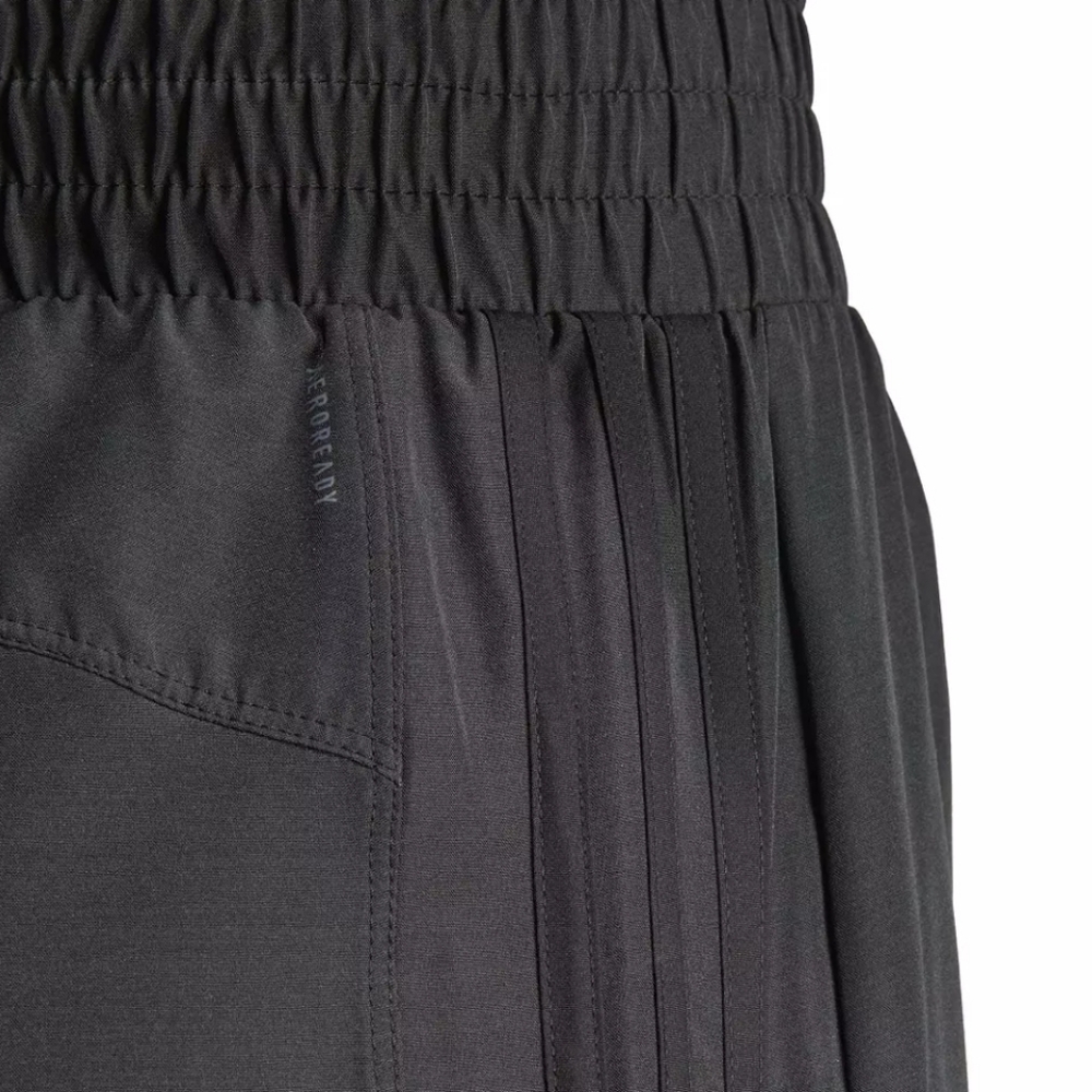 adidas Women's Pacer Training 3-Stripes Woven High-Rise 3" Shorts - Picture 9 of 10